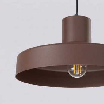 Bilo lampa wisząca 1xE27 brązowa SL.2058