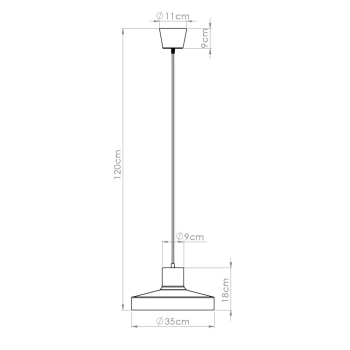 Bilo lampa wisząca 1xE27 błękitna SL.2059
