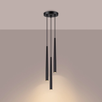 Bliss 3P lampa wisząca 3xG9 czarna SL.1463