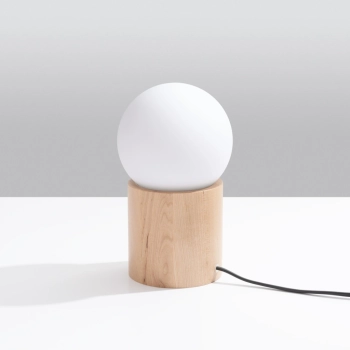 Boomo lampka biurkowa 1xG9 naturalne drewno SL.1193