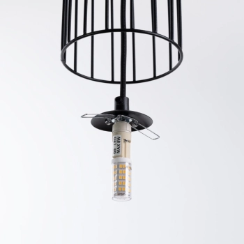 Brina 1 lampa wisząca 1xG9 czarna SL.1332