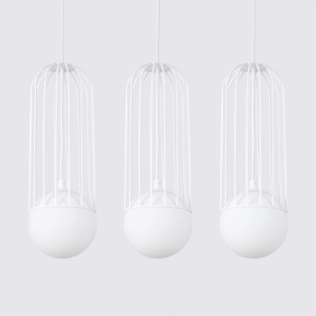 Brina 3L lampa wisząca 3xG9 biała SL.1333