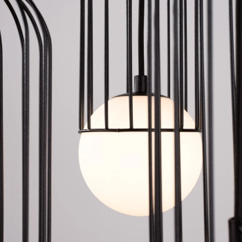 Brina 3P lampa wisząca 3xG9 czarna SL.1336