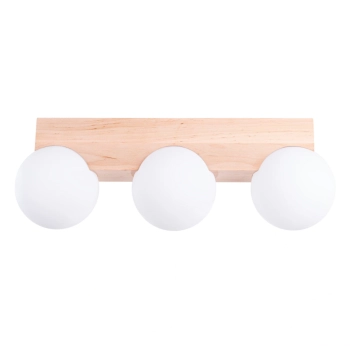 Bulbo 3 lampa sufitowa 3xG9 naturalne drewno SL.1684 Sollux Lighting