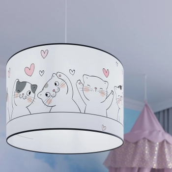 Cat 30 lampa wisząca 1xE27 wielokolorowa SL.1418