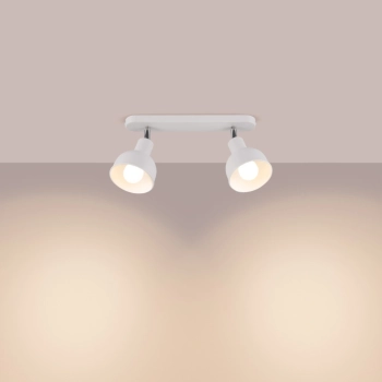 Elba 2 lampa sufitowa 2xE27 biała SL.1314