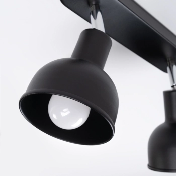 Elba 2 lampa sufitowa 2xE27 czarna SL.1317