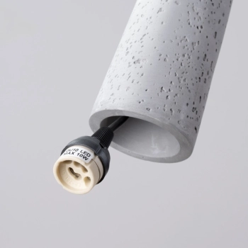 Electra lampa wisząca 1xGU10 beton SL.1347