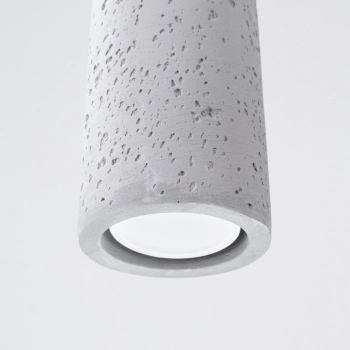 Electra lampa wisząca 1xGU10 beton SL.1347