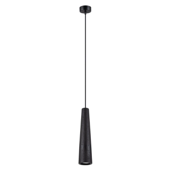 Electra lampa wisząca 1xGU10 czarna beton SL.1355 Sollux Lighting