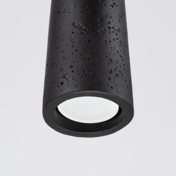 Electra lampa wisząca 1xGU10 czarna beton SL.1355