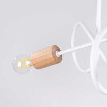 Ember 3 lampa sufitowa 3xE27 biała SL.1474