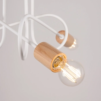 Ember 3 lampa sufitowa 3xE27 biała SL.1474