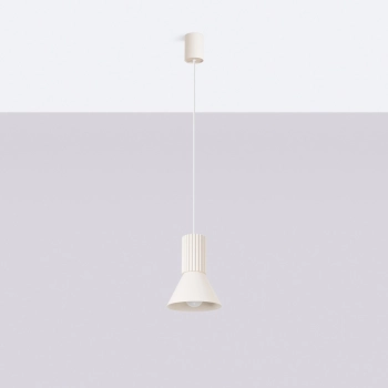 Estria 1 lampa wisząca 1xE14 beżowa SL.1870
