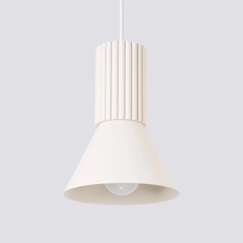 Estria 1 lampa wisząca 1xE14 beżowa SL.1870