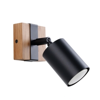 Fager 1 kinkiet 1xGU10 czarny SL.1343 Sollux Lighting