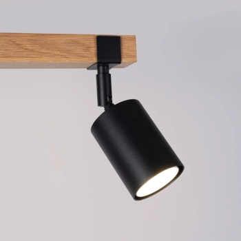 Fager 2 lampa sufitowa 2xGU10 czarna SL.1344