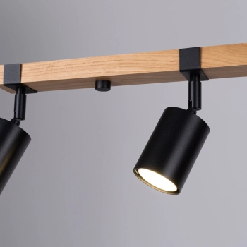 Fager 4L lampa sufitowa 4xGU10 czarna SL.1346