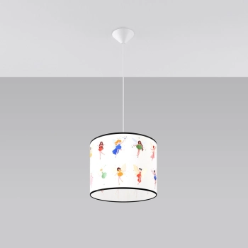 Fairy 30 lampa wisząca 1xE27 wielokolorowa SL.1416