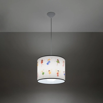 Fairy 30 lampa wisząca 1xE27 wielokolorowa SL.1416