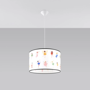 Fairy 40 lampa wisząca 1xE27 wielokolorowa SL.1417