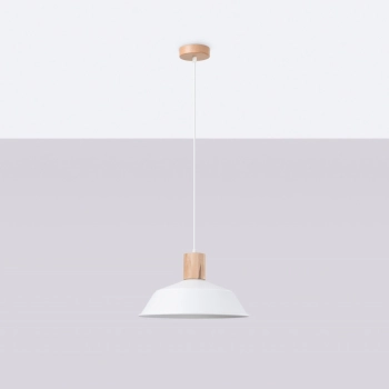 Fano lampa wisząca 1xE27 biała SL.1321