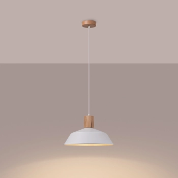 Fano lampa wisząca 1xE27 biała SL.1321