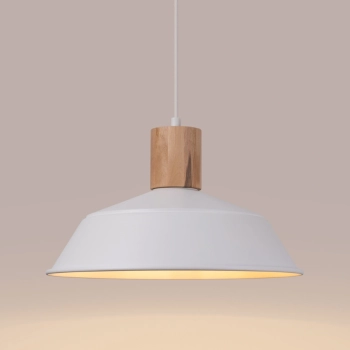 Fano lampa wisząca 1xE27 biała SL.1321