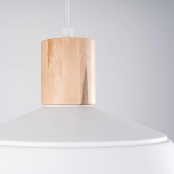 Fano lampa wisząca 1xE27 biała SL.1321