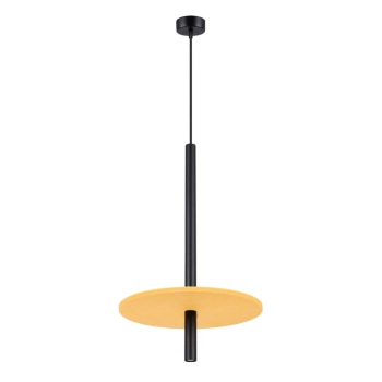 Feltro 1 lampa wisząca 1xG9 czarna, żółta SL.1880