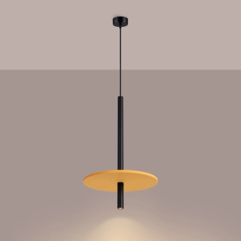 Feltro 1 lampa wisząca 1xG9 czarna, żółta SL.1880