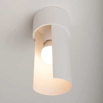 Flash lampa sufitowa 1xE27 biała SL.1673