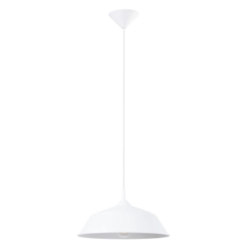 Frika lampa wisząca 1xE27 biała SL.1327 Sollux Lighting