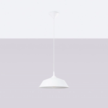 Frika lampa wisząca 1xE27 biała SL.1327