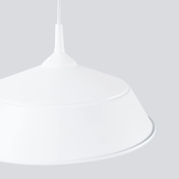 Frika lampa wisząca 1xE27 biała SL.1327