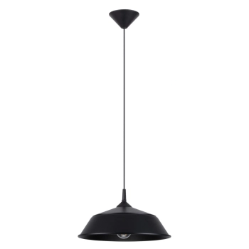 Frika lampa wisząca 1xE27 czarna SL.1328 Sollux Lighting