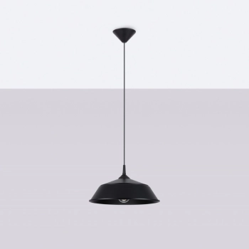 Frika lampa wisząca 1xE27 czarna SL.1328