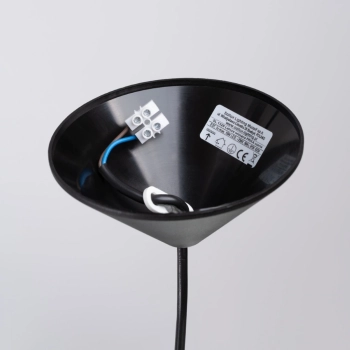 Frika lampa wisząca 1xE27 czarna SL.1328