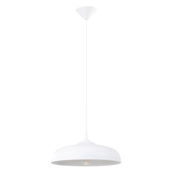 Gina lampa wisząca 1xE27 biała SL.1329 Sollux Lighting