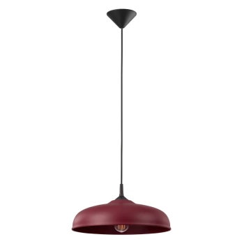 Gina lampa wisząca 1xE27 burgund SL.2063 Sollux Lighting