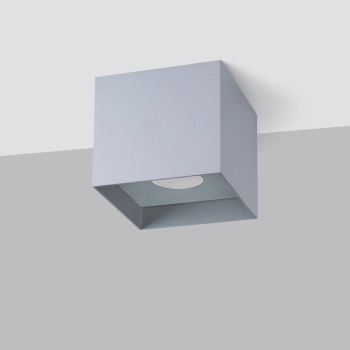 Hati lampa sufitowa 1xGU10 szara SL.1278