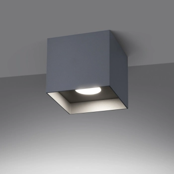 Hati lampa sufitowa 1xGU10 szara SL.1278