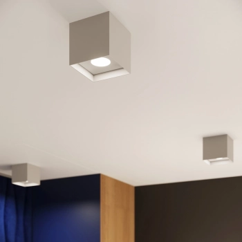 Hati lampa sufitowa 1xGU10 szara SL.1278