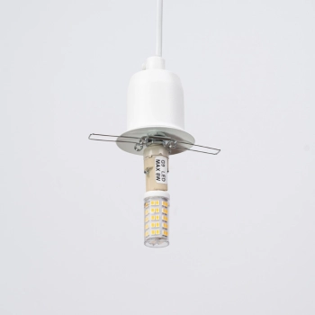 Hyperion 1 lampa wisząca 1xG9 biały SL.1356
