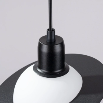 Hyperion 1 lampa wisząca 1xG9 czarny SL.1358