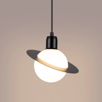 Hyperion 1 lampa wisząca 1xG9 czarny SL.1358