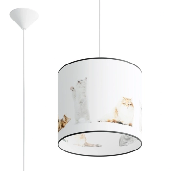Kitty 30 lampa wisząca 1xE27 wielokolorowa SL.1420 Sollux Lighting