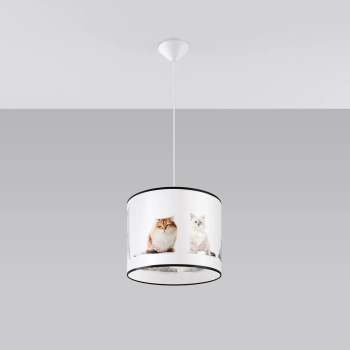 Kitty 30 lampa wisząca 1xE27 wielokolorowa SL.1420