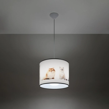 Kitty 30 lampa wisząca 1xE27 wielokolorowa SL.1420