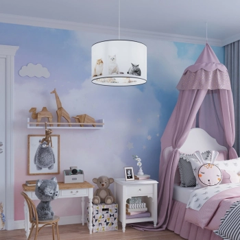 Kitty 30 lampa wisząca 1xE27 wielokolorowa SL.1420